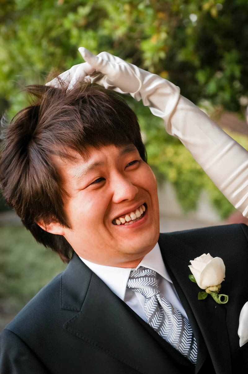 Fun Photo of Groom