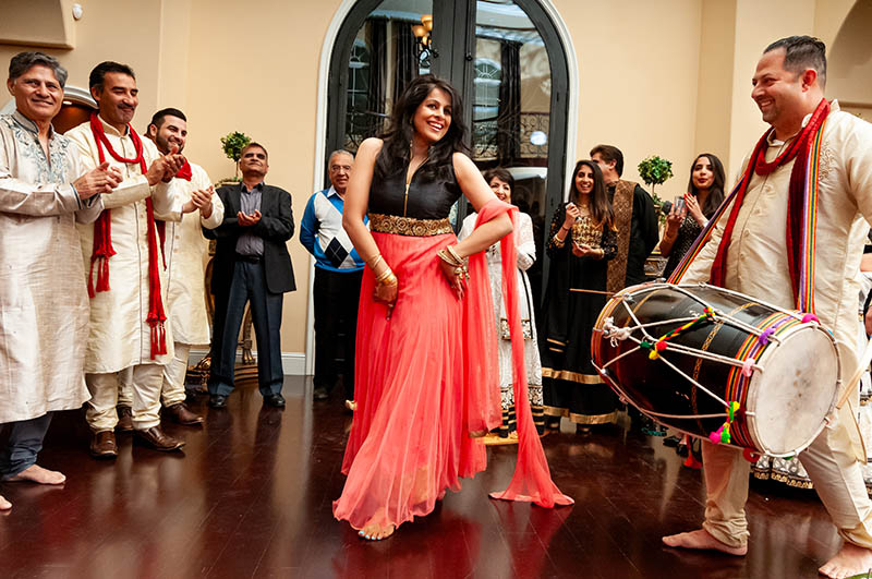 Groom's Mom dancing at Sangeet