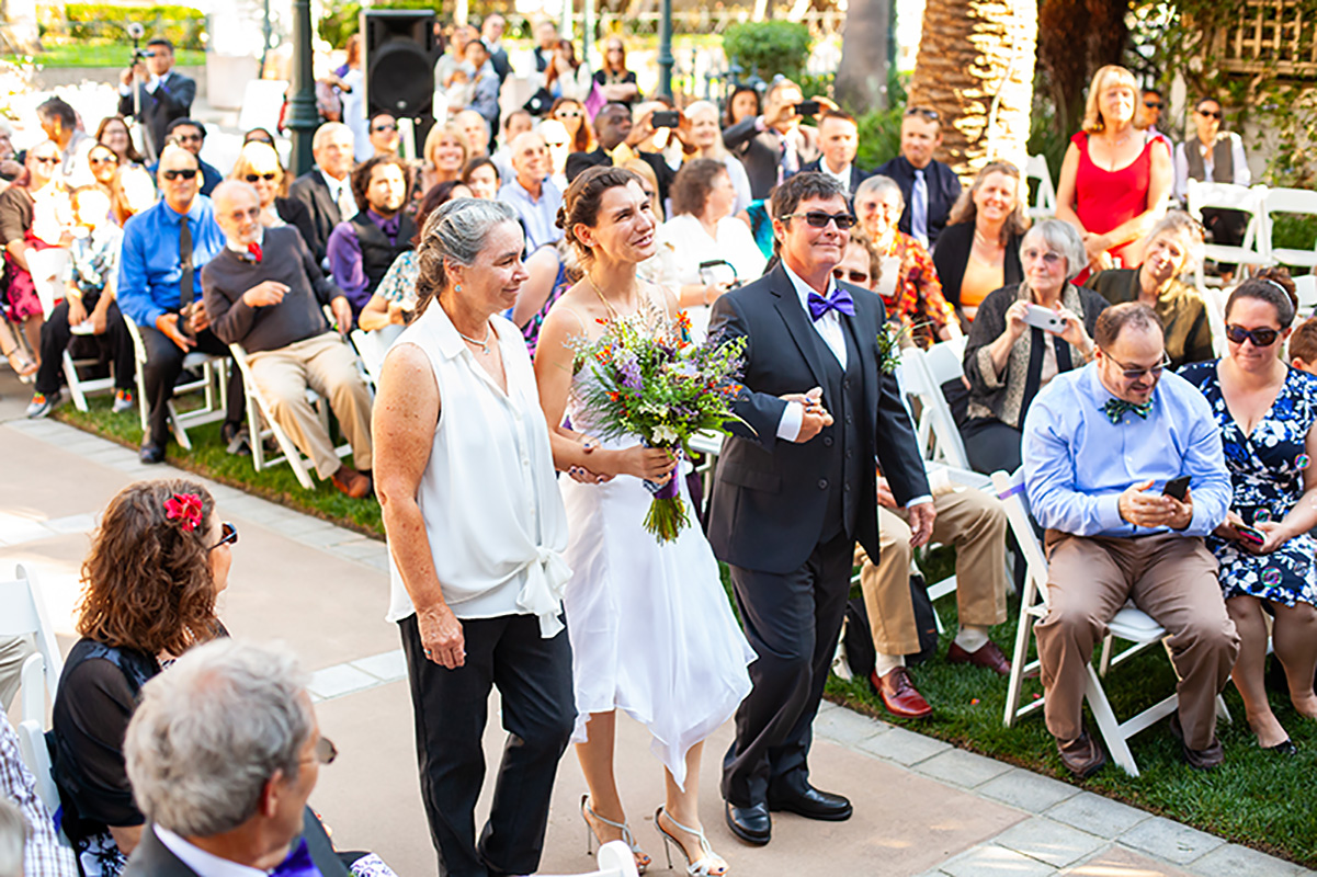 Wedding Ceremony, Outside, Preservation Park