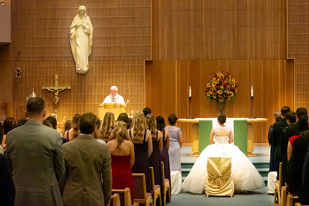 Quinceañera Ceremony, St. Bonaventure