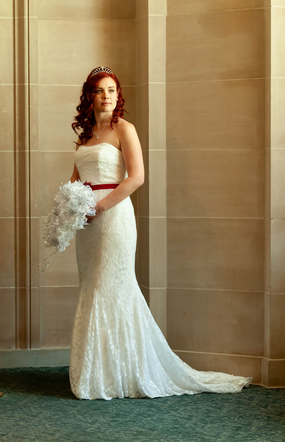 Formal Bridal Portrait, SF City Hall