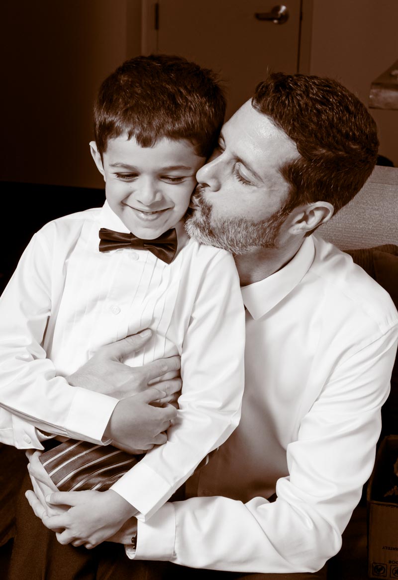 Ring Bearer and Dad